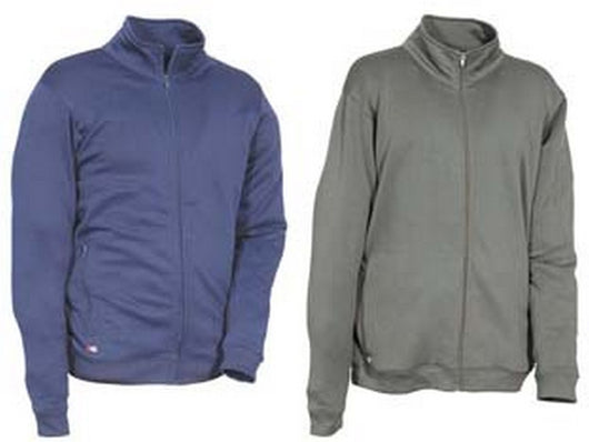 felpa con zip cotone e poliestere - tg.m - navy cod:ferx.fer397537