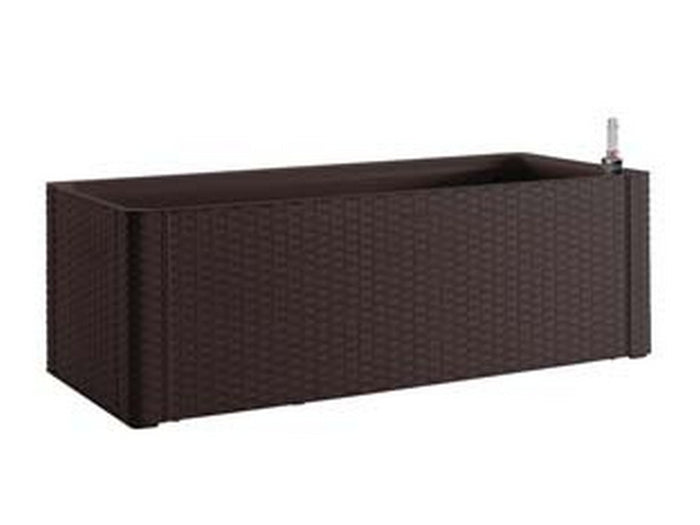 fioriera natural deluxe moka rettangolare - cm.100x43x33h. -lt.90  cod:ferx.fer399654