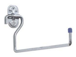 gancio "l" dritto parete acciaio zincato art.4030 mm120x150x25,  mm9 cod:ferx.fer400381