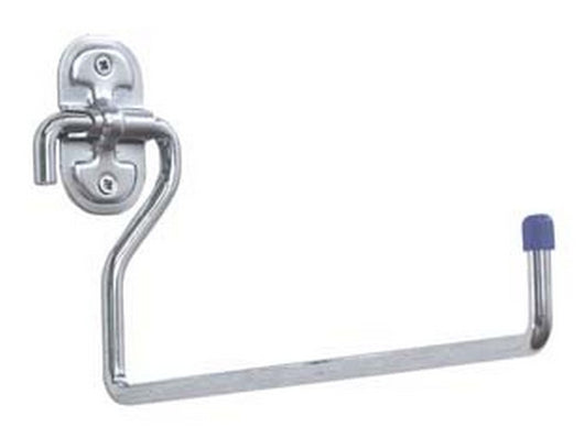 gancio "l" dritto parete acciaio zincato art.4030 mm120x150x25,  mm9 cod:ferx.fer400381