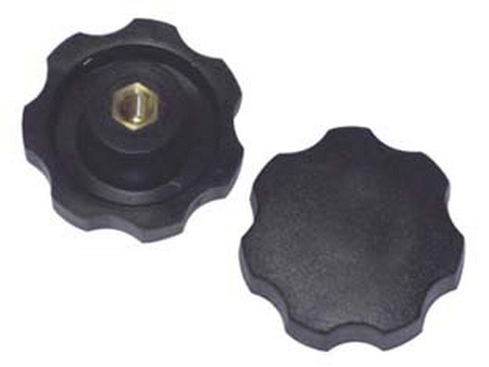 volantino bussola ferro filettata abs nero  volantino mm30, bussola cod:ferx.fer400886