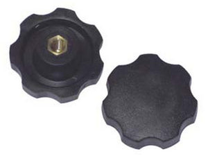 volantino bussola ferro filettata abs nero  volantino mm30, bussola cod:ferx.fer400879
