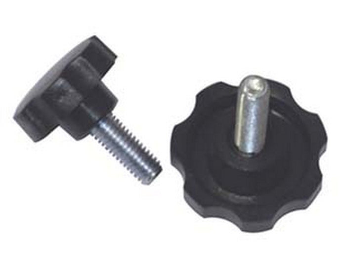 volantino con perno filettato in abs nero - ø volantino mm.40, perno m8 cod:ferx.fer400954