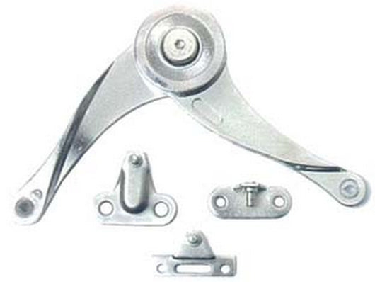 braccetti a snodo per ribalta in ferro nichelato cod:ferx.fer401111