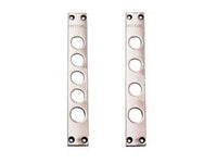 contropiastre per serrature porte blindate 94240f - interasse mm.37, mm.30x206x3 (94240f037) cod:ferx.fer402200