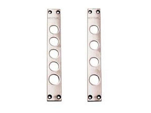 contropiastre per serrature porte blindate 94240f - interasse mm.28, mm.30x206x3 (94240f028) cod:ferx.fer402194
