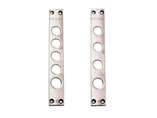 contropiastre per serrature porte blindate 94240f - interasse mm.28, mm.30x206x3 (94240f028) cod:ferx.fer402194