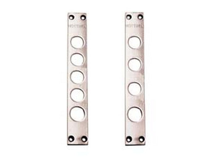 contropiastre per serrature porte blindate 94240f - interasse mm.28, mm.30x206x3 (94240f028) cod:ferx.fer402194