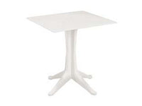 tavolo da giardino "ponente" bianco cm.70x70 - cm.70x70x71,7h. - peso kg.7,7 cod:ferx.fer403337