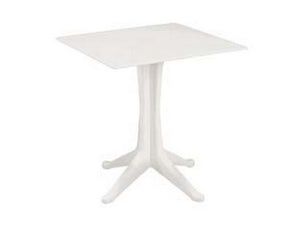 tavolo da giardino "ponente" bianco cm.70x70 - cm.70x70x71,7h. - peso kg.7,7 cod:ferx.fer403337
