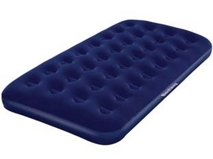 materasso gonfiabile floccato singolo - cm.188x99x22h. - (art.67001) cod:ferx.fer404693