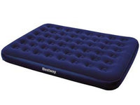 materasso gonfiabile floccato matrimoniale - cm.203x152x22h. - (art.67003) cod:ferx.fer404709