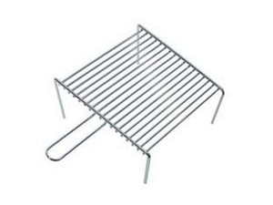 griglia pesante con piedi 1 manico - cm.41x33x9h. cod:ferx.fer18197