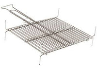 griglia doppia a barre verticali con rinforzo orizzontale - cm.40x45 cod:ferx.fer406642