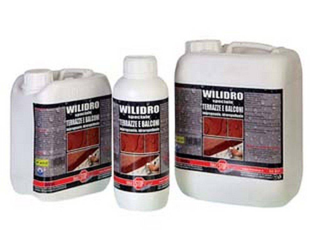 wilidro impregnante protettivo idrorepellente per terrazze e balconi - lt.2,5 in tanica cod:ferx.fer407434