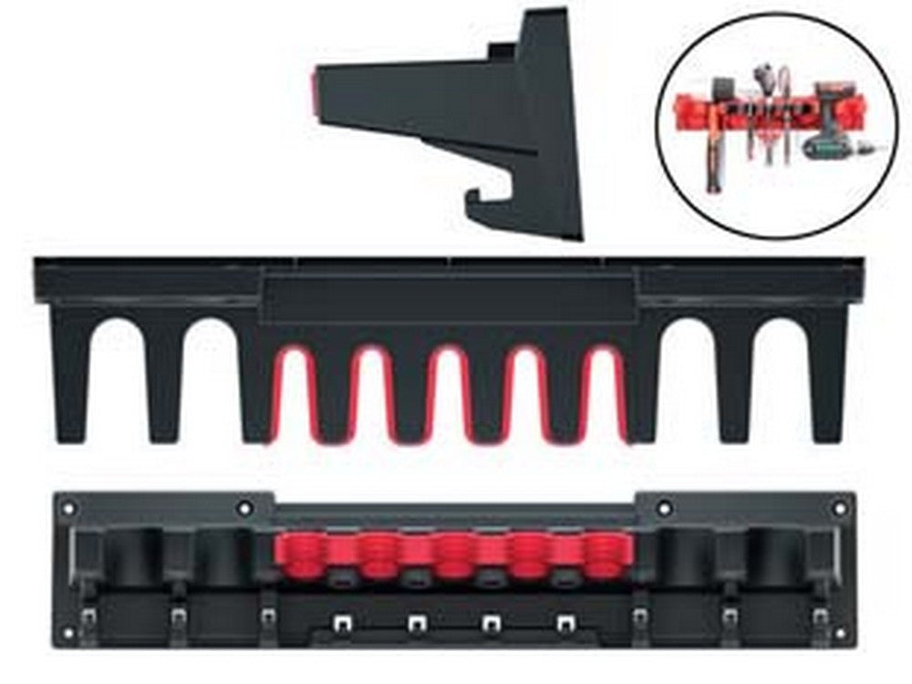 portautensili a muro multiholder - mm.597x128x118h. art.kmh60 cod:ferx.fer408462