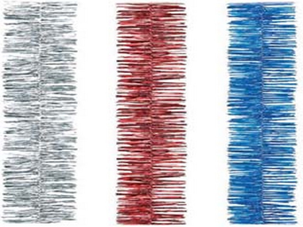 6pz fili addobbo semplici  - colore rosso cod:ferx.fer408868