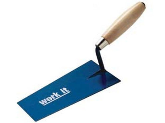 cazzuola work-it punta quadra manico in legno - mm.180 cod:ferx.fer409612