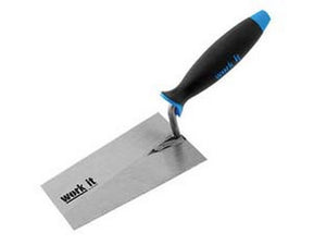 cazzuolino work-it punta quadra manico in gomma - mm.140 cod:ferx.fer409797