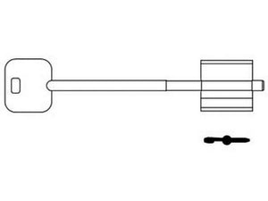 chiavi doppia mappa cr 10b - mm.116 cod:ferx.fer412803