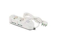 multipresa 2 bip. + sch. + 4 bip. later. interno "linea retail triax" cod:ferx.fer413794