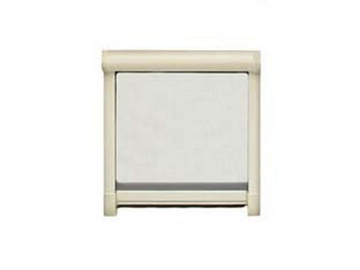 zanzariera a rullo verticale con frizione colore bianco ral9016 - cm.140x160h. cod:ferx.fer413916