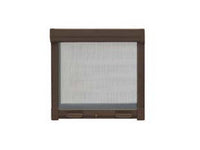 zanzariera a rullo verticale con frizione colore marrone - cm.140x160h. cod:ferx.fer413985