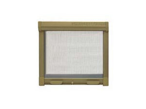 zanzariera a rullo verticale con frizione colore bronzo - cm.60x150h. cod:ferx.fer414012