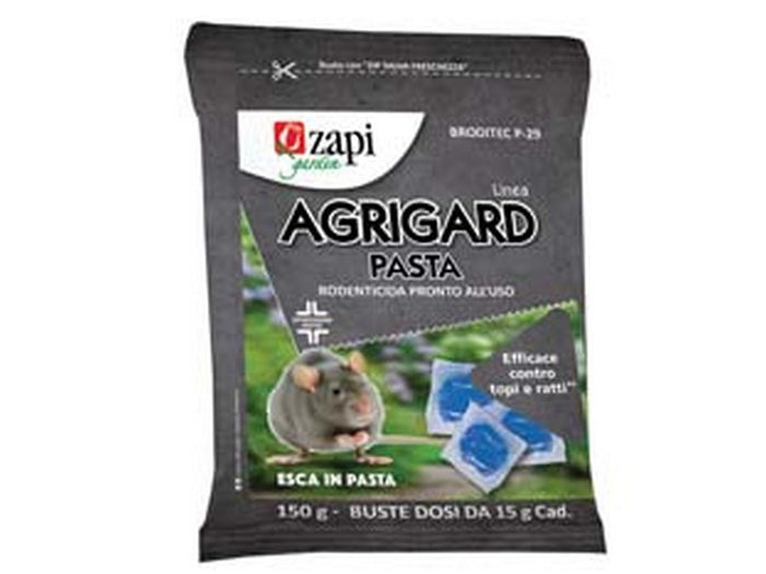 topicida agrigard pasta blu gr.150 - busta con zip salva aroma da gr.150 cod:ferx.fer415200