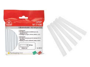 colla termofusibile trasparente mm.7x100 cod:ferx.fer416061