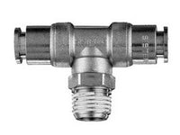 raccorto "t" girevole filettato maschio centrale conico attacco 1/4"  mm8 cod:ferx.fer416726