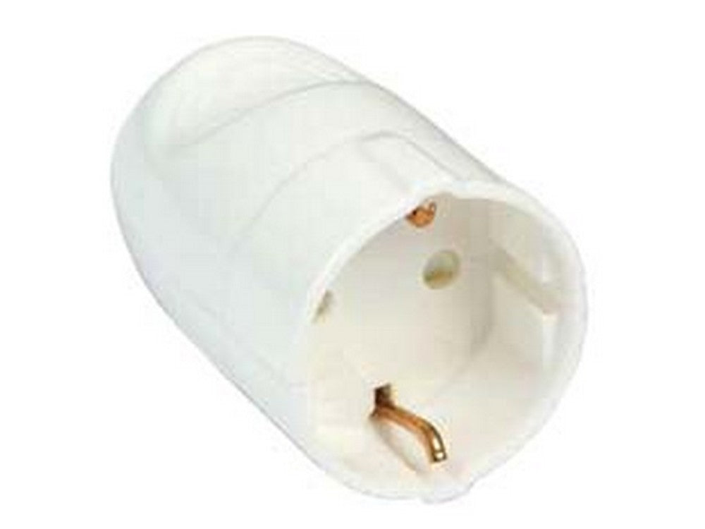 presa schuko poli terra 16a smontabile bianca "linea garanti" bianca 82590 cod:ferx.fer419772