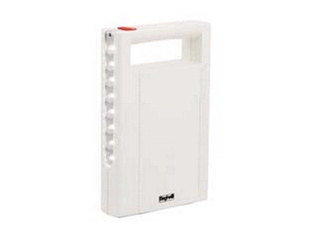 lampada portatile anti black-out ricaricabile led illumina - 8 luci da 7 lm - mm.125x193x36h. cod:ferx.fer420839