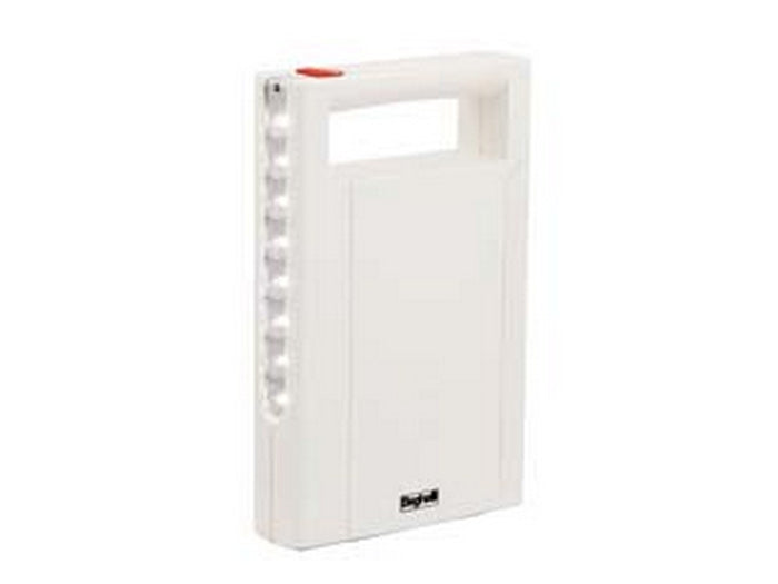 lampada portatile anti black-out ricaricabile led illumina - 8 luci da 7 lm - mm.125x193x36h. cod:ferx.fer420839