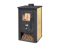 stufa a legna pallade 10,7 kw avorio - misure cm.50x41x86h. - peso kg.58 cod:ferx.fer424714