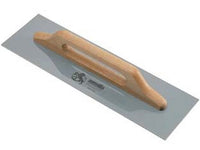 frattone per stucco in acciaio con manico in legno - cm.48x12 cod:ferx.fer426701