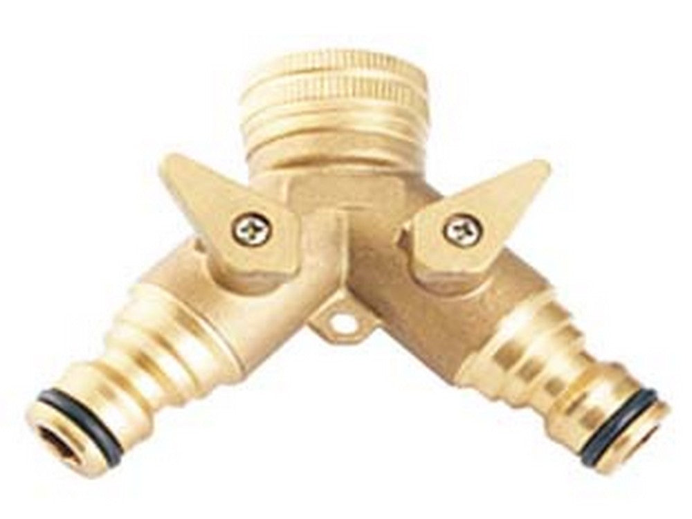 presa a rubinetto in ottone due innesti rapidi cod:ferx.fer427708