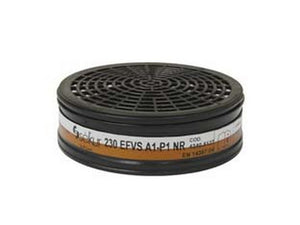 filtro combinato serie 230 ef+vs a1 p1 nr per semimaschera polimask230 - 230 ef+vs a1 p1 nr cod:ferx.fer428248