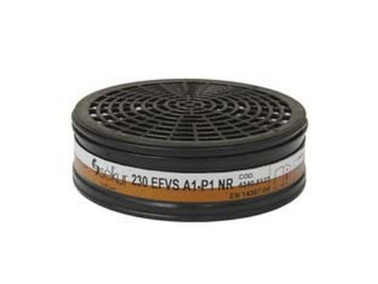 filtro combinato serie 230 ef+vs a1 p1 nr per semimaschera polimask230 - 230 ef+vs a1 p1 nr cod:ferx.fer428248