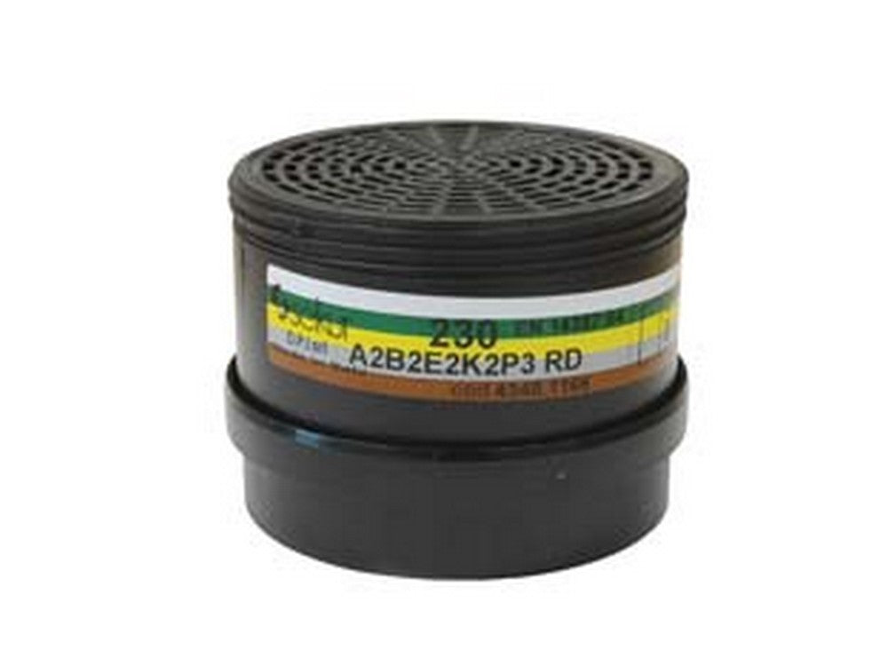 filtro combinato serie 230 a2 b2 e2 k2 p3 r d per polimask230 - 230 a2 b2 e2 k2 p3 r d cod:ferx.fer428262