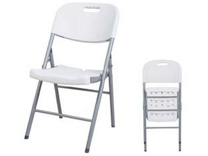 sedia pieghevole in hdpe - cm.45x50x88h. cod:ferx.fer428422