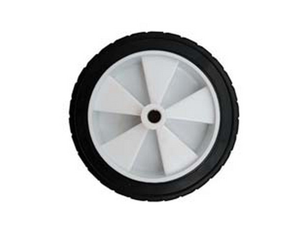 ruota per carrello portacasse piena mm.150 - ? mm.150x40 - ? foro mm.12 - interasse mm.55 cod:ferx.fer428736
