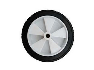 ruota per carrello portacasse piena mm.150 - ? mm.150x40 - ? foro mm.12 - interasse mm.55 cod:ferx.fer428736