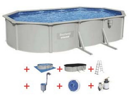 piscina hydrium ovale cm.500x360x120h. -cm.500x360x120h -capacit? lt.16.296 - (art.56586) cod:ferx.fer428835