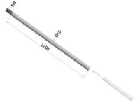 asta filettata per serratura 5803 - (5803xzb1008) cod:ferx.fer429832