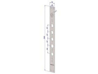 frontale per serrature porte blindate in acciaio inox interno 37 fr2530 - (fr2530xai37) cod:ferx.fer430555