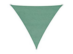vela ombreggiante hdpe triangolare verde - mt.3,6x3,6x3,6 cod:ferx.fer430692