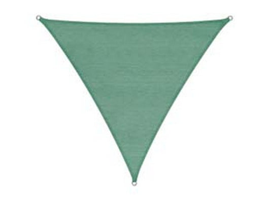 vela ombreggiante hdpe triangolare verde - mt.5x5x5 cod:ferx.fer430708