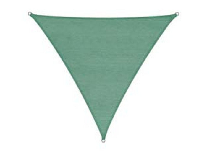 vela ombreggiante hdpe triangolare verde - mt.5x5x5 cod:ferx.fer430708