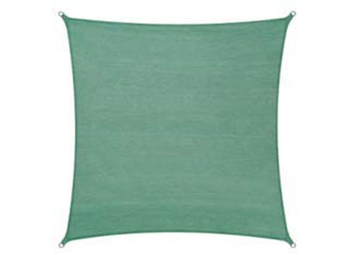 vela ombreggiante hdpe quadra verde - mt.3,6x3,6 cod:ferx.fer430746